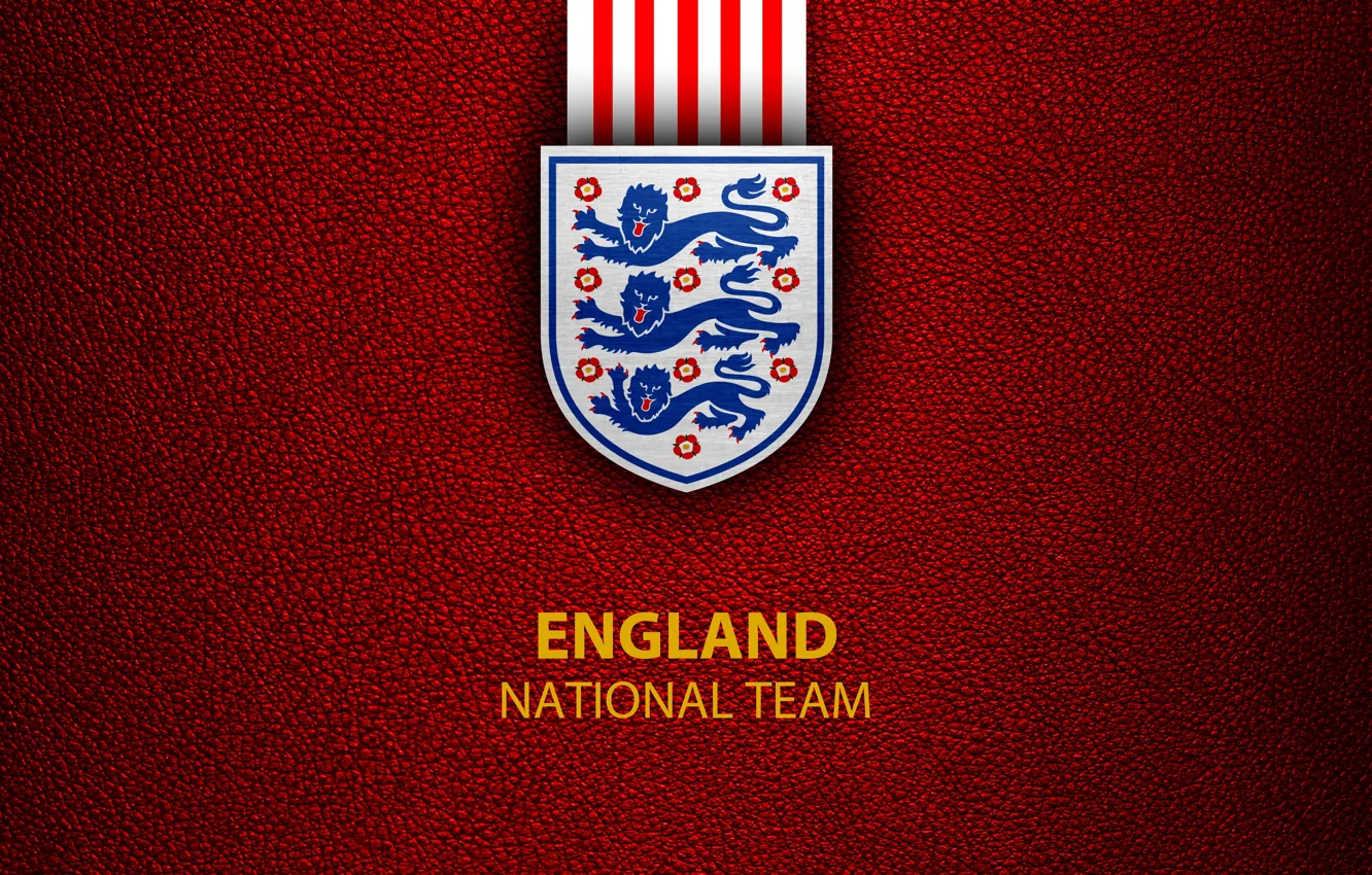 Фото обои wallpaper, sport, logo, football, England, National team