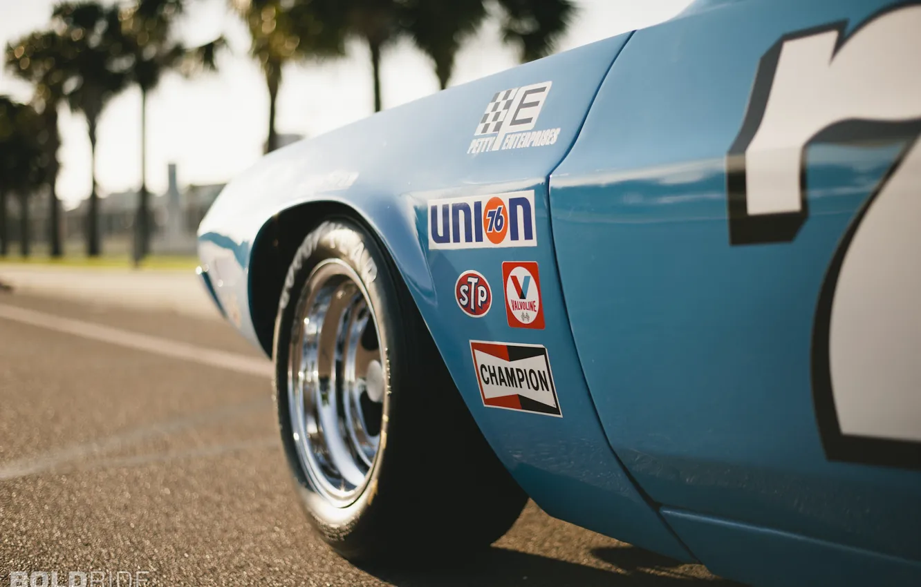 Фото обои Dodge, Challenger, Car, Race, 1973, Energo5