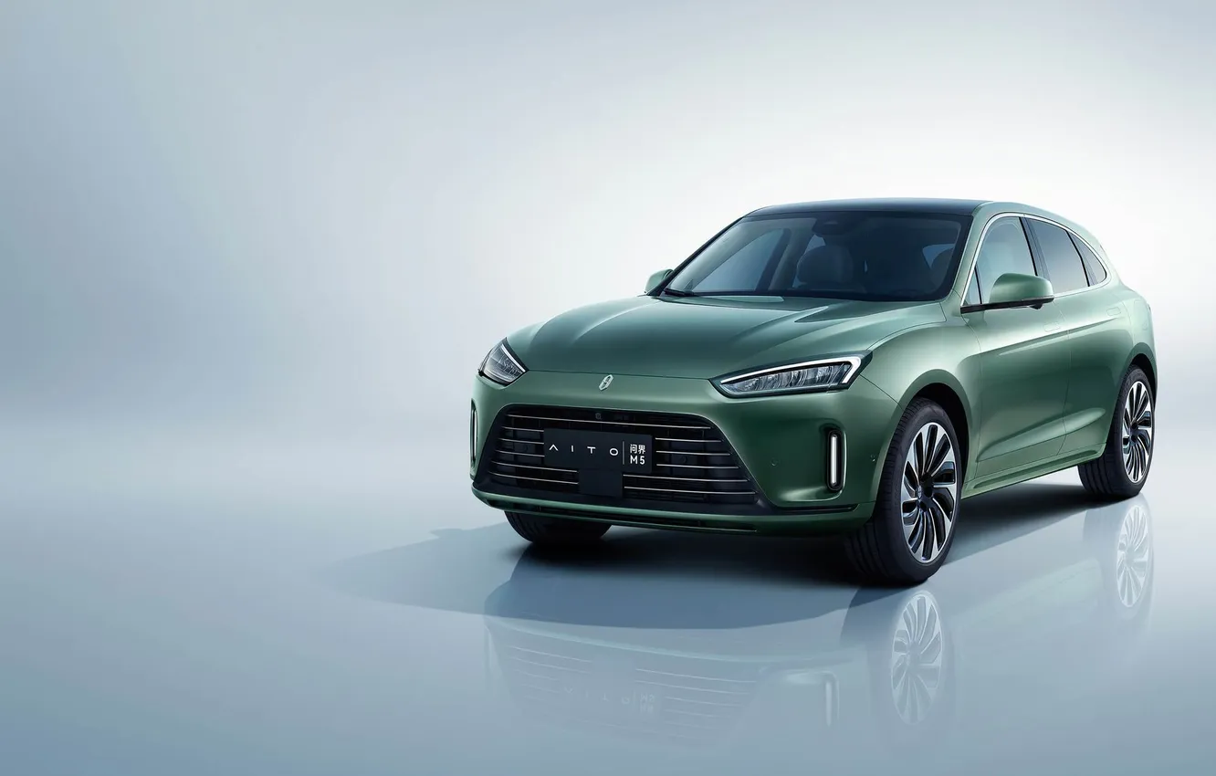 Фото обои car, crossover, AITO, AITO M5