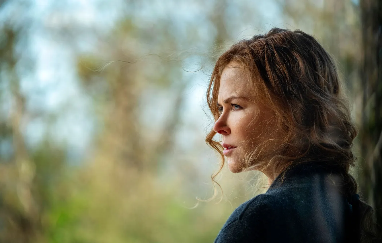 Фото обои взгляд, профиль, сериал, Nicole Kidman, Николь Кидман, Отыграть назад, The Undoing