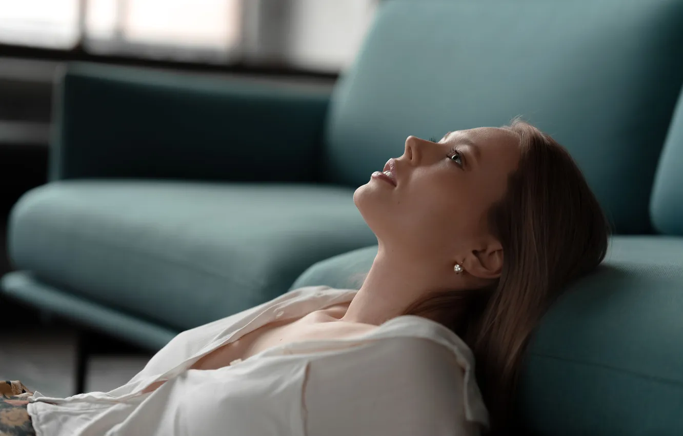 Фото обои девушка, актриса, театр, студия, Настя, Александр Зенкин