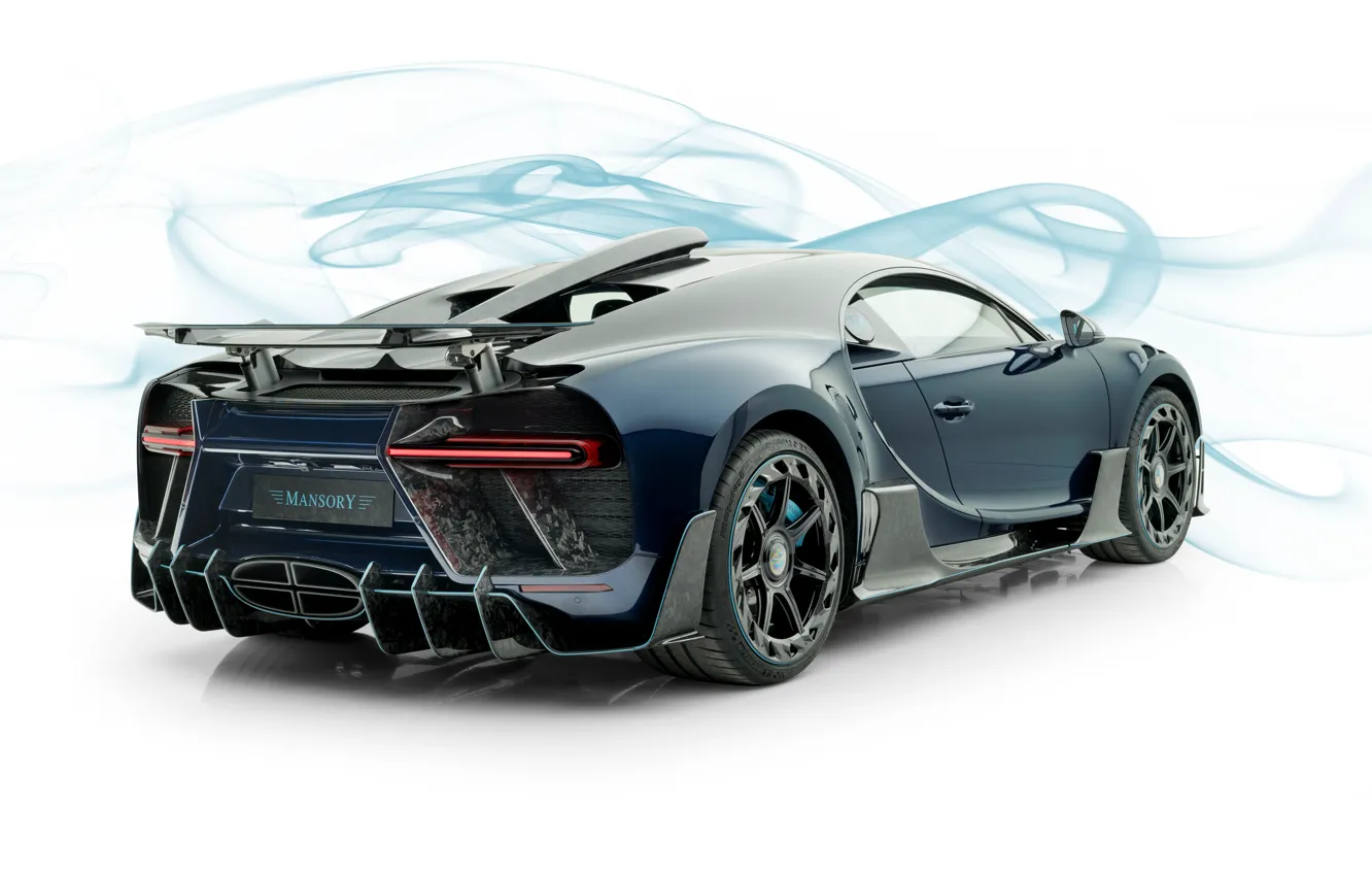 Фото обои Bugatti, суперкар, Mansory, гиперкар, Chiron, 2019, Centuria