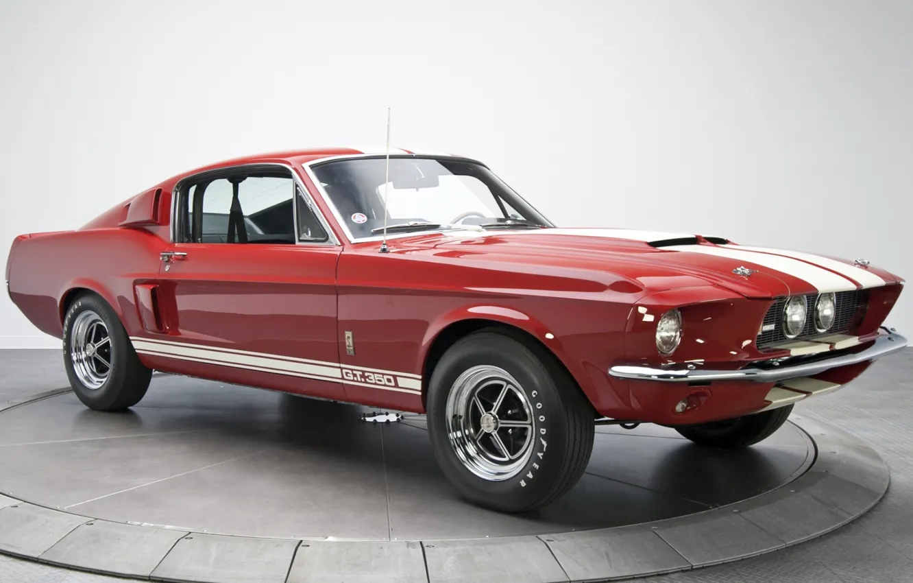 Фото обои Mustang, Ford, Shelby, Форд, Мустанг, 1967, передок, Muscle car