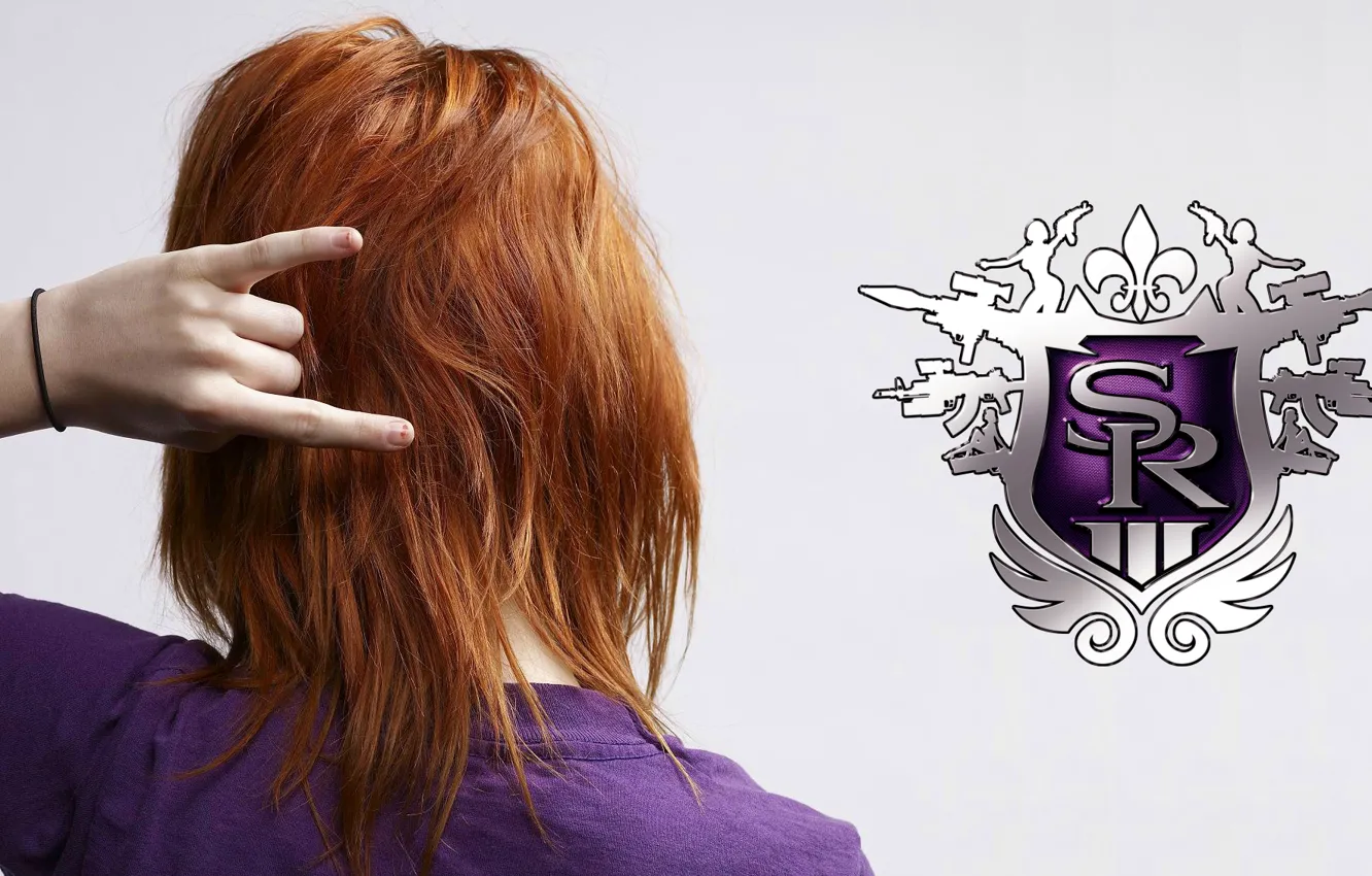 Фото обои red hair, Hayley Williams, violet, Saints Row: The Third, Saints Row