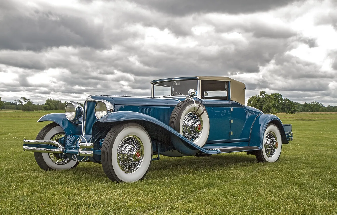 Фото обои ретро, классика, Cord, 1931 Cord L-29 Cabriolet