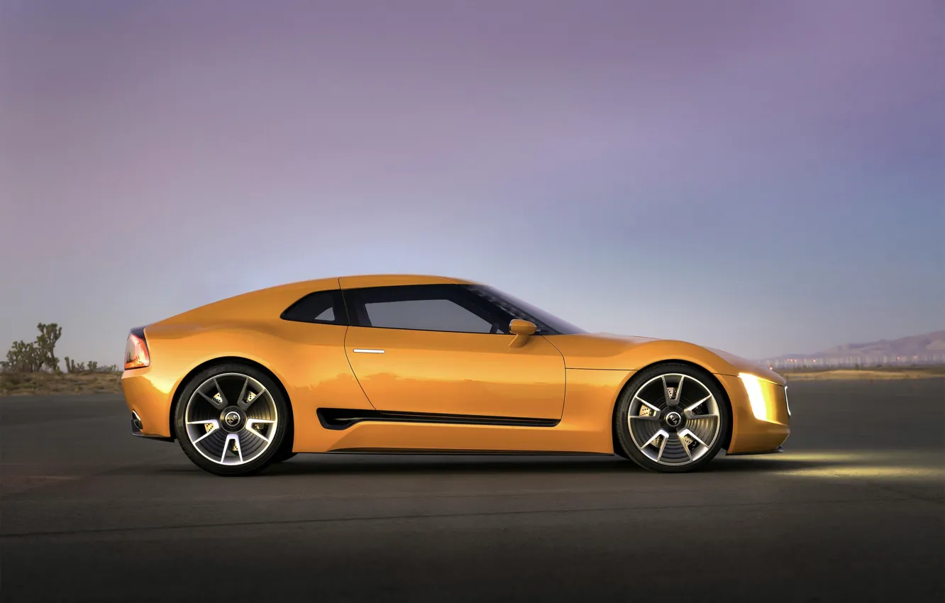 Фото обои Car, 2014, Pictures, Kia GT4 Stinger Concept