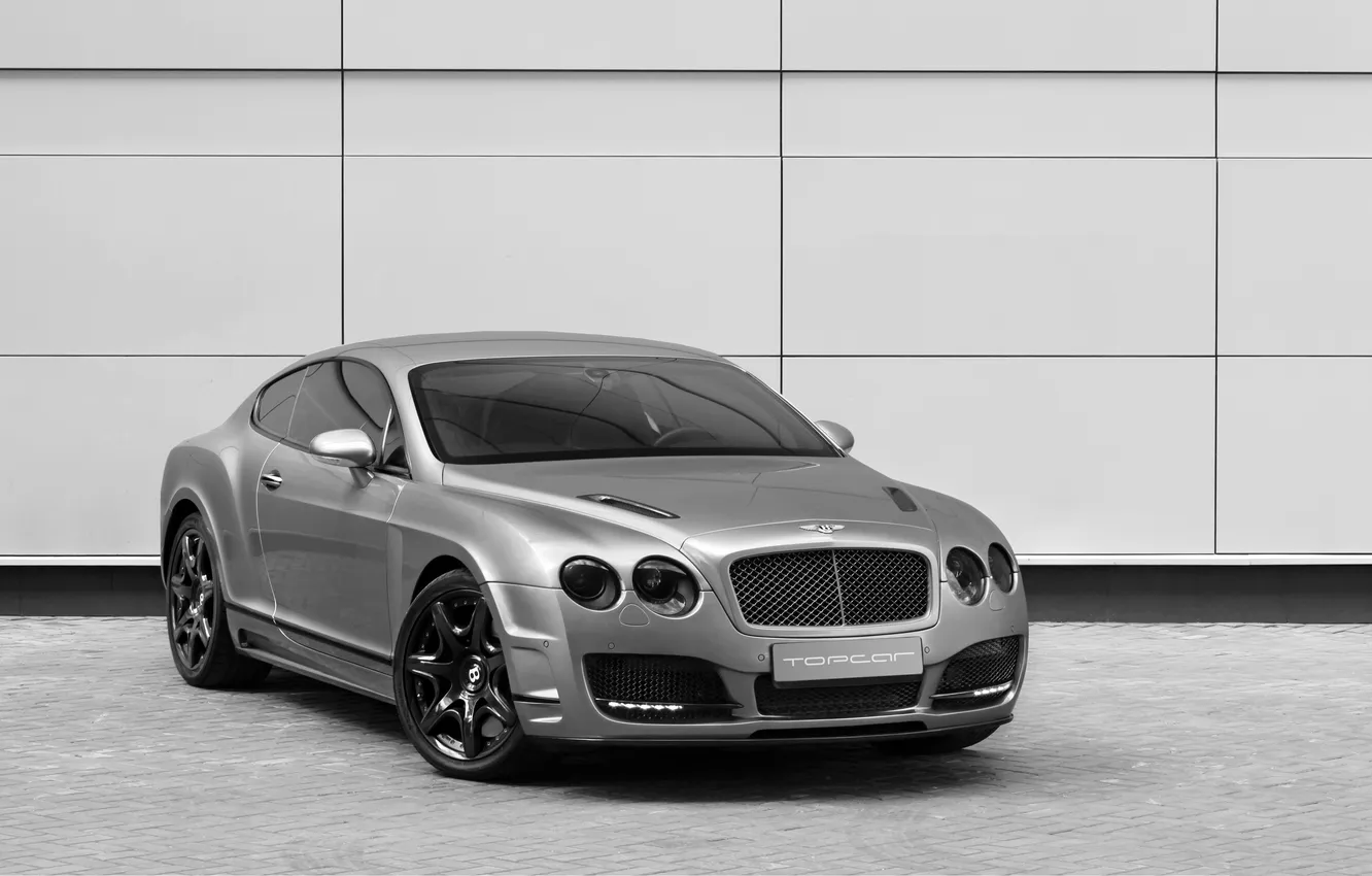 Фото обои стена, мощь, Bentley Continental GT Bullet