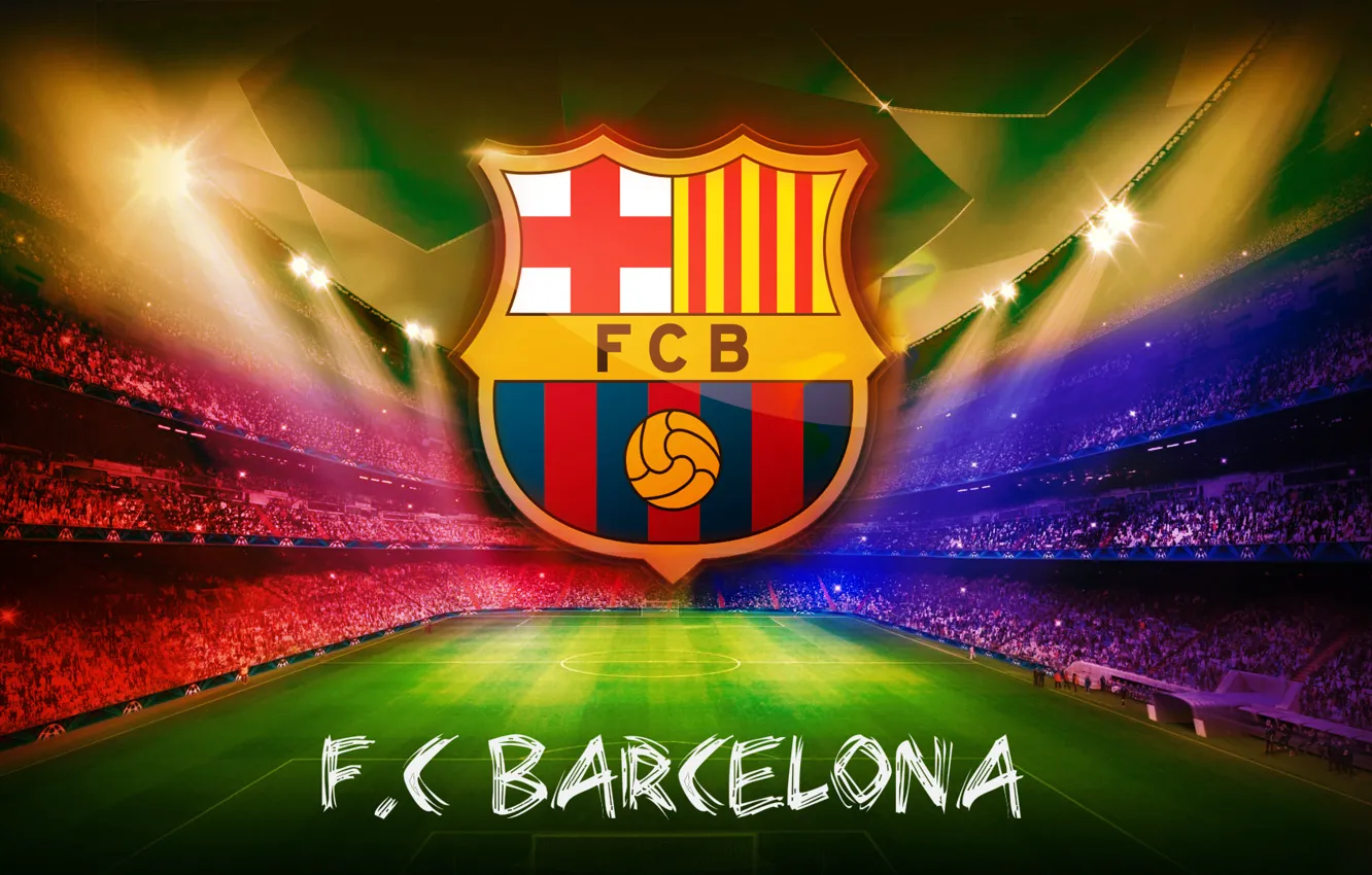 Фото обои football, FC Barcelona, Mes Que Un Club