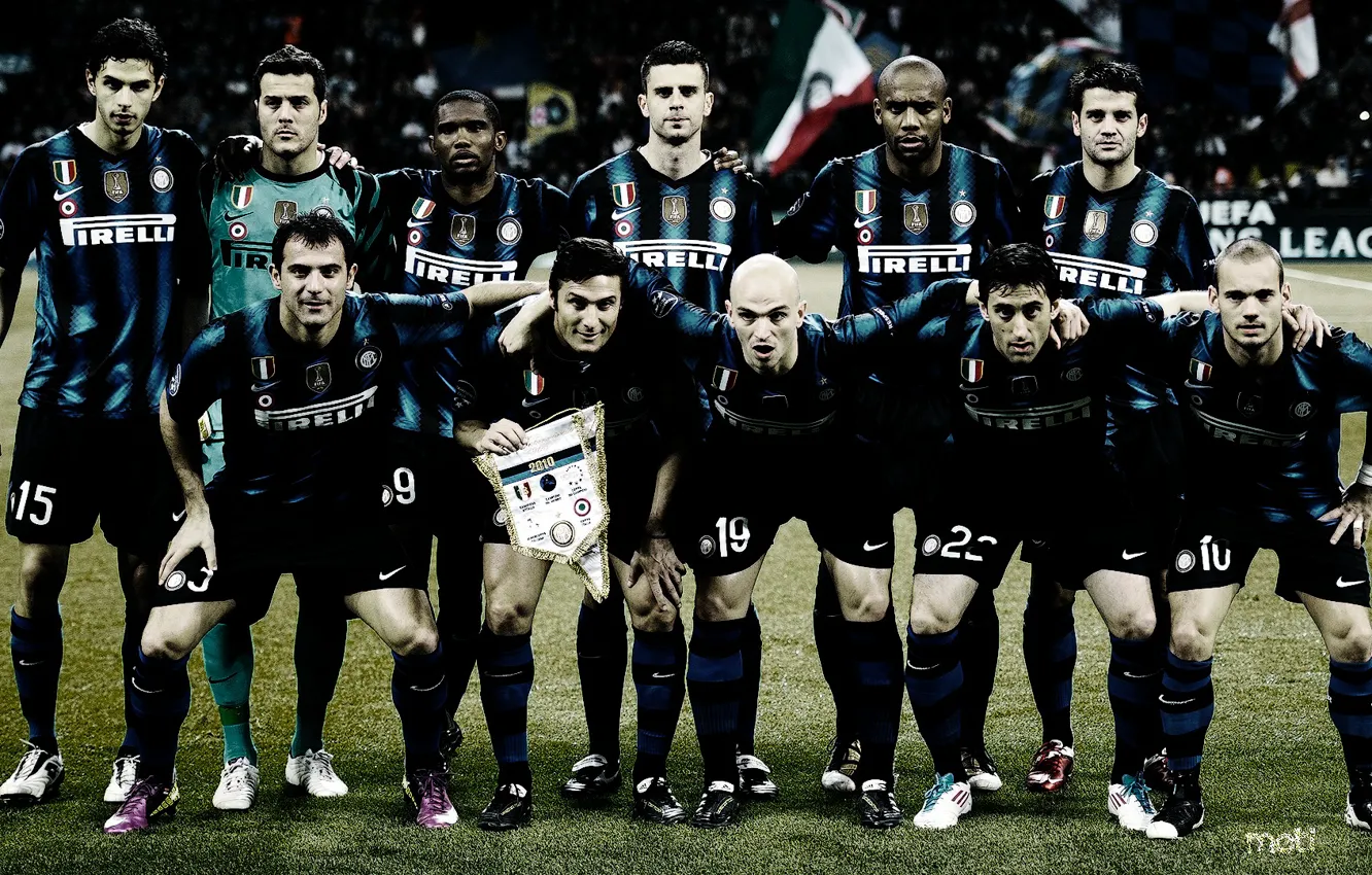 Фото обои футбол, team, football, champios league, inter milan, Giuseppe-Meazza, San Siro