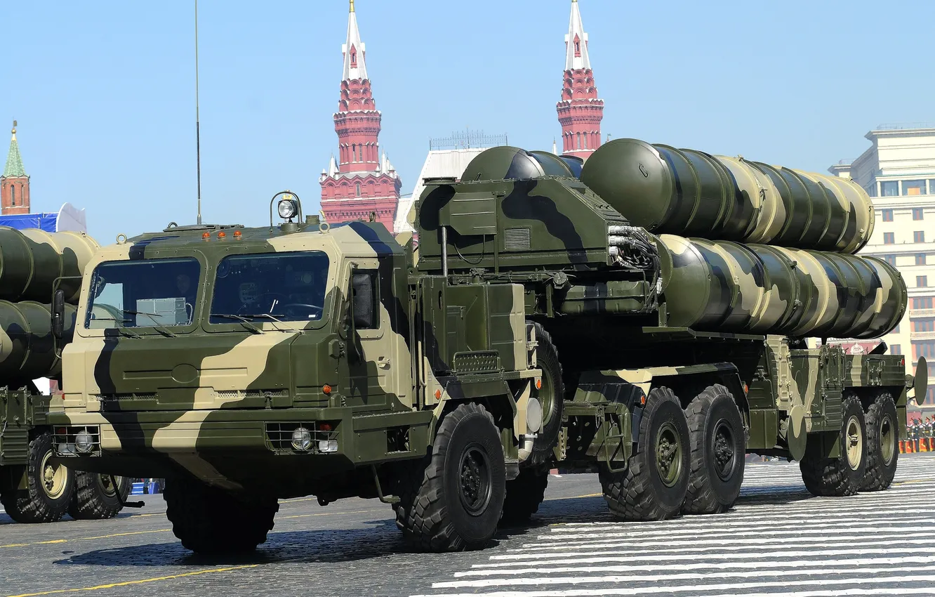 Фото обои mobile, S-400, anti-aircraft missile system, Russian, S-400 anti-aircraft missile system