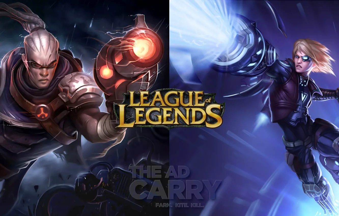 Фото обои League of Legends, Ad Carry, ADC