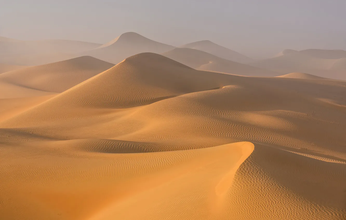 Фото обои песок, барханы, пустыня, ОАЭ