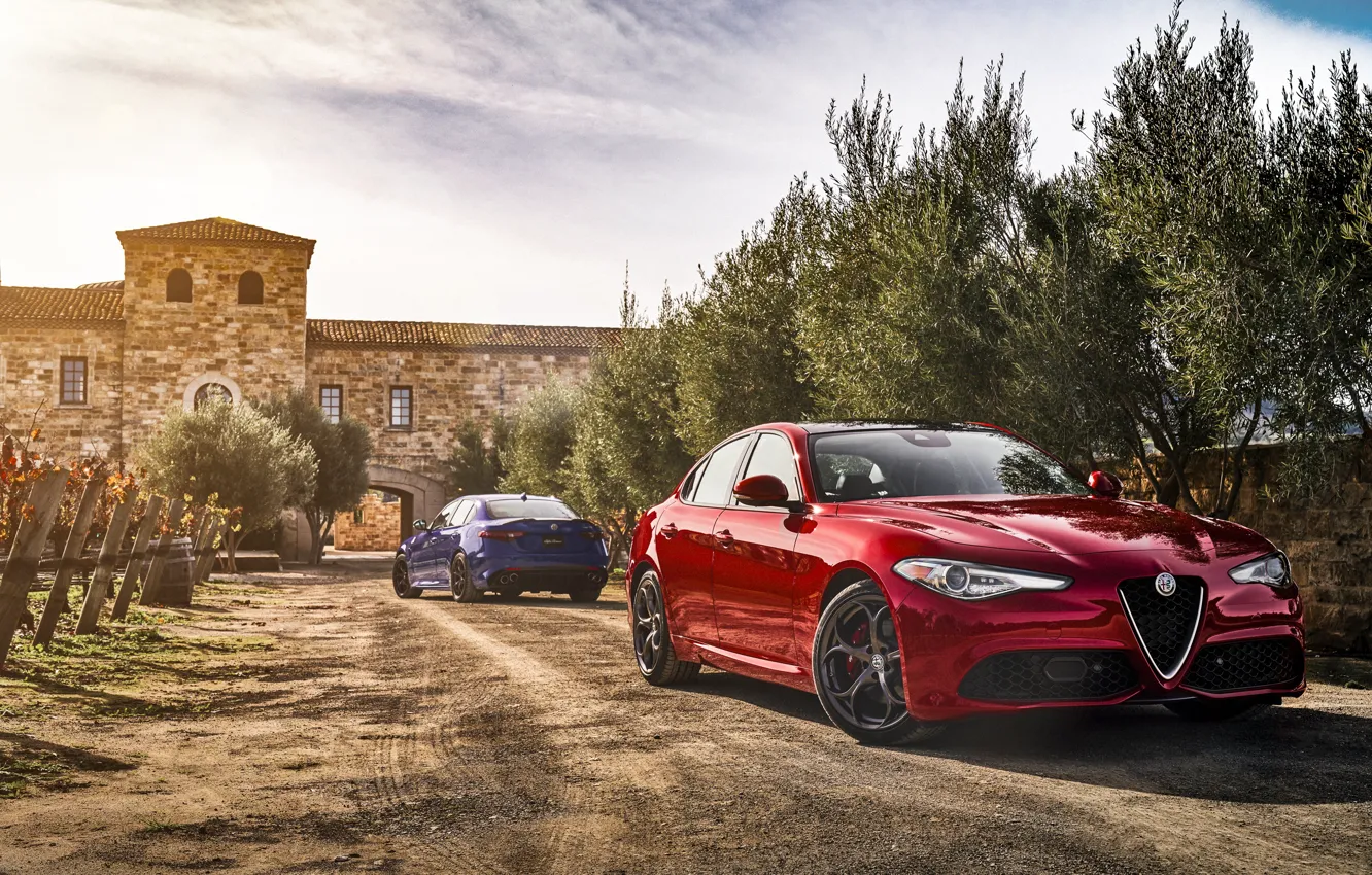 Фото обои Alfa Romeo, альфа ромео, Giulia, джулия