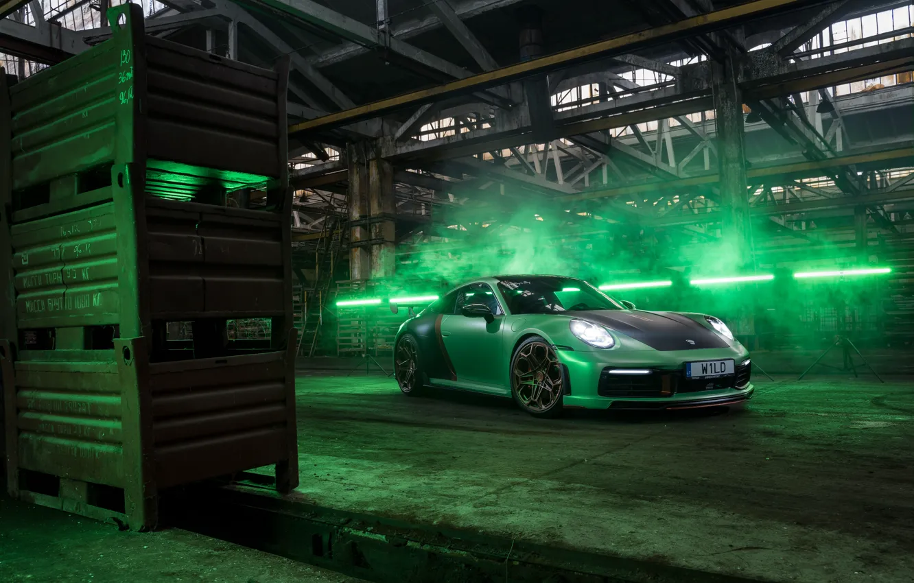 Фото обои 911, Porsche, Porsche 911, Front, TechArt, 992