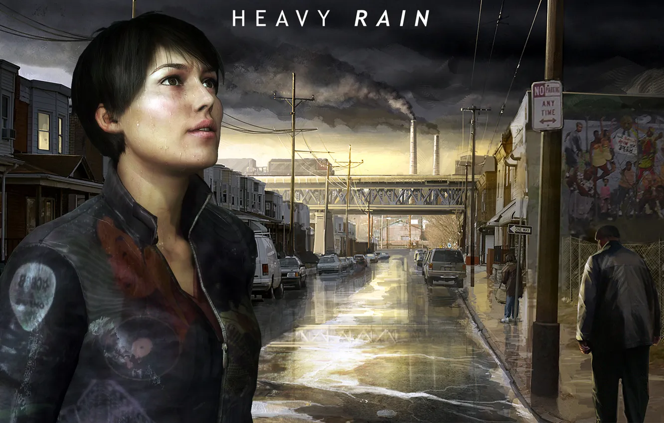 Фото обои Heavy Rain, PS3, DLC, Madison Paige, Мэдисон Пейдж, Taxidermist