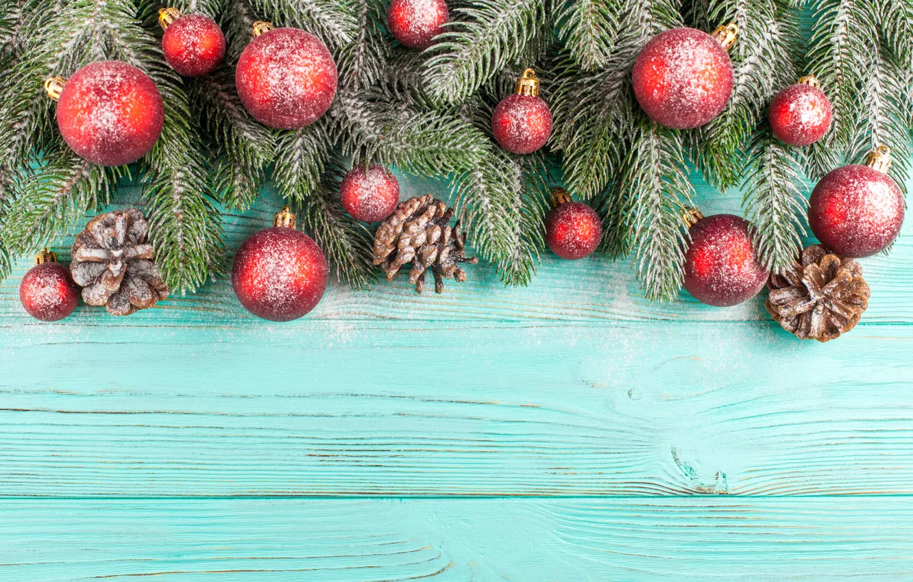 Фото обои украшения, шары, новый год, Рождество, Christmas, balls, wood, New Year