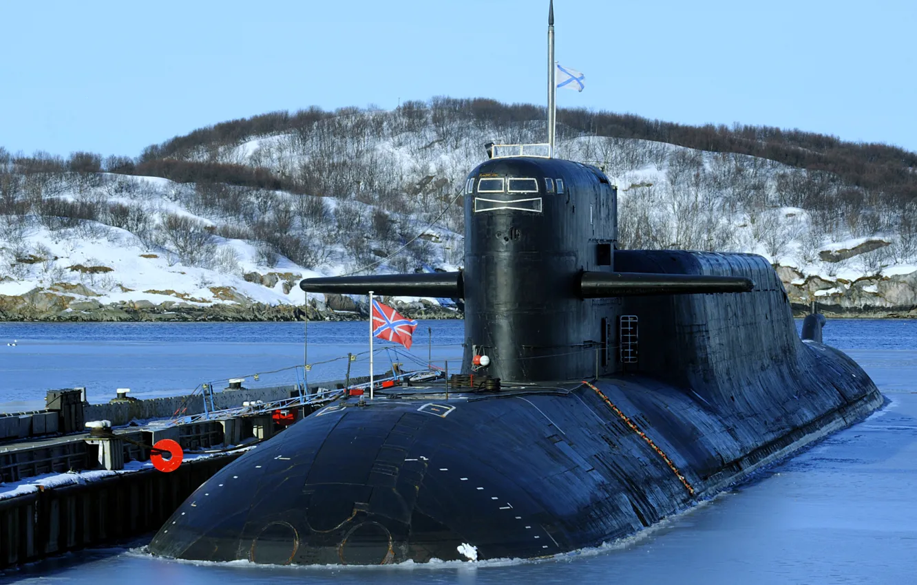 Фото обои крейсер, подводная, Екатеринбург, атомный, проект 667БДРМ