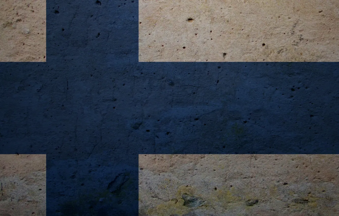 Фото обои обои, Флаг, Финляндия, Флаг Финляндии