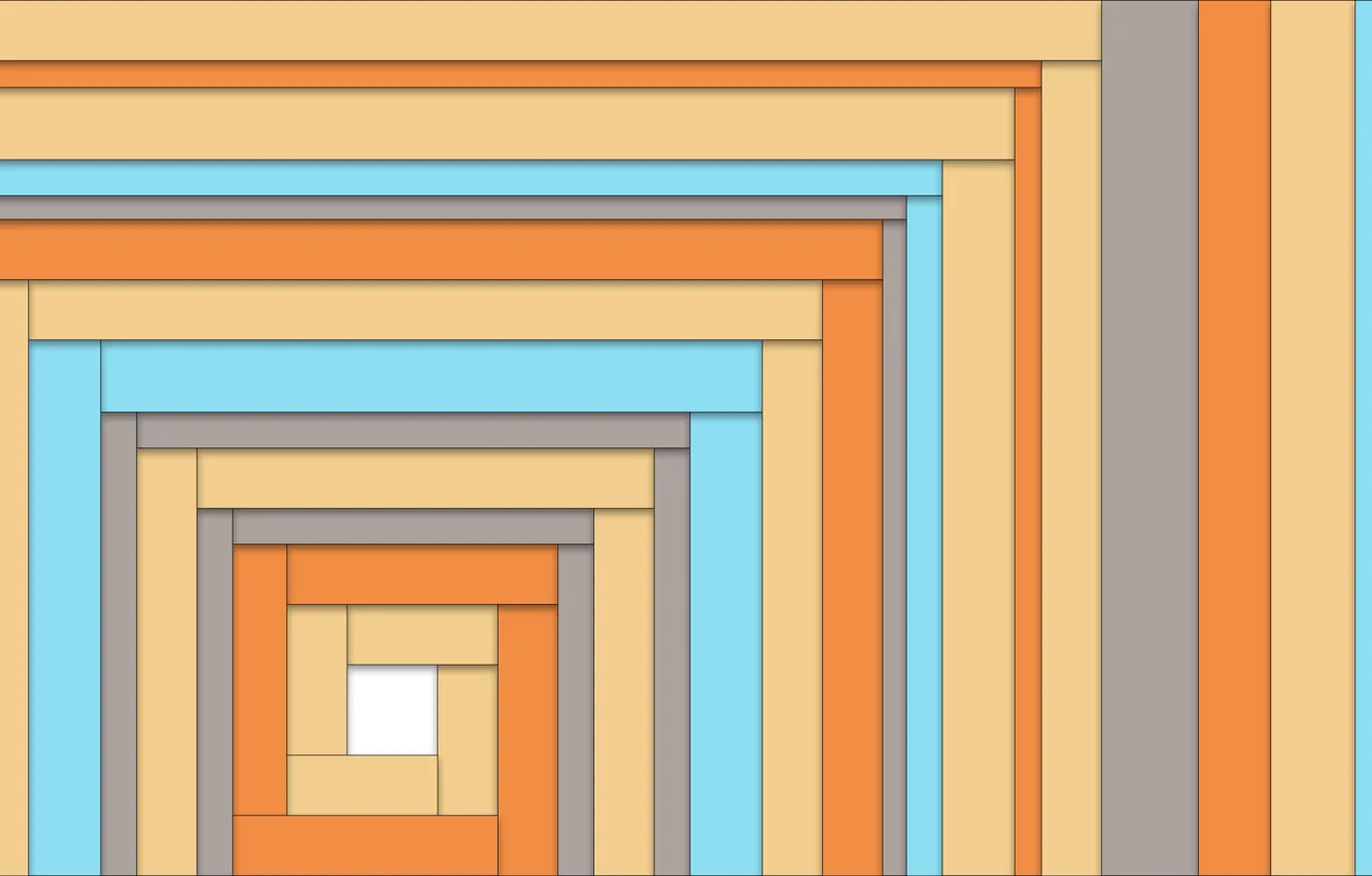 Фото обои линии, серый, голубой, квадрат, бежевый, lines, cube, material design