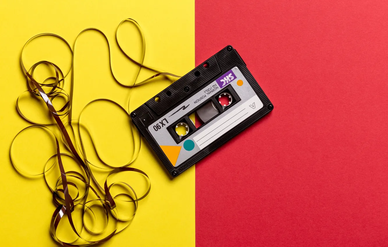 Фото обои Music, Wallpaper, Cassette