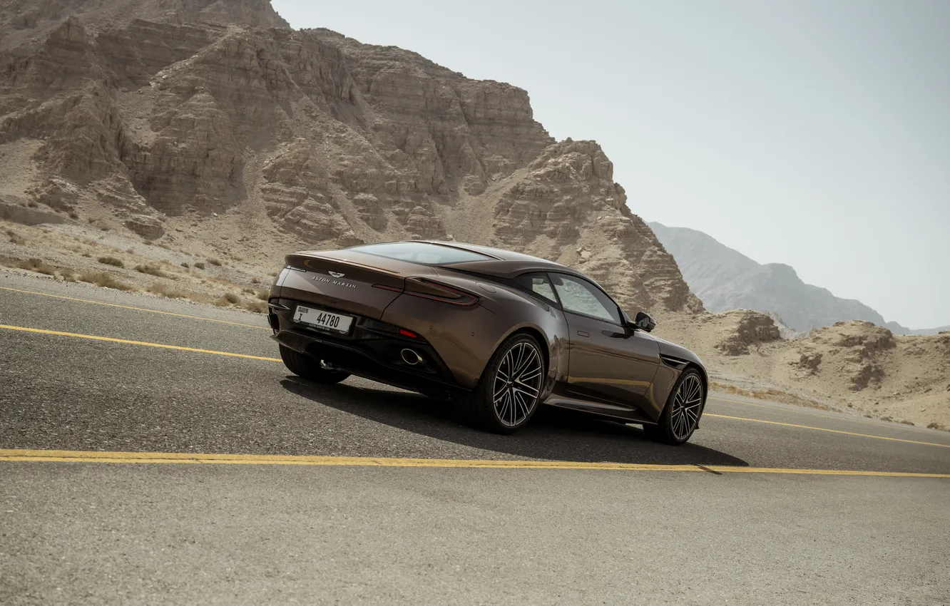 Фото обои Aston Martin, купе, sport car, спортивный автомобиль, Grand Tourer, Aston Martin DB12