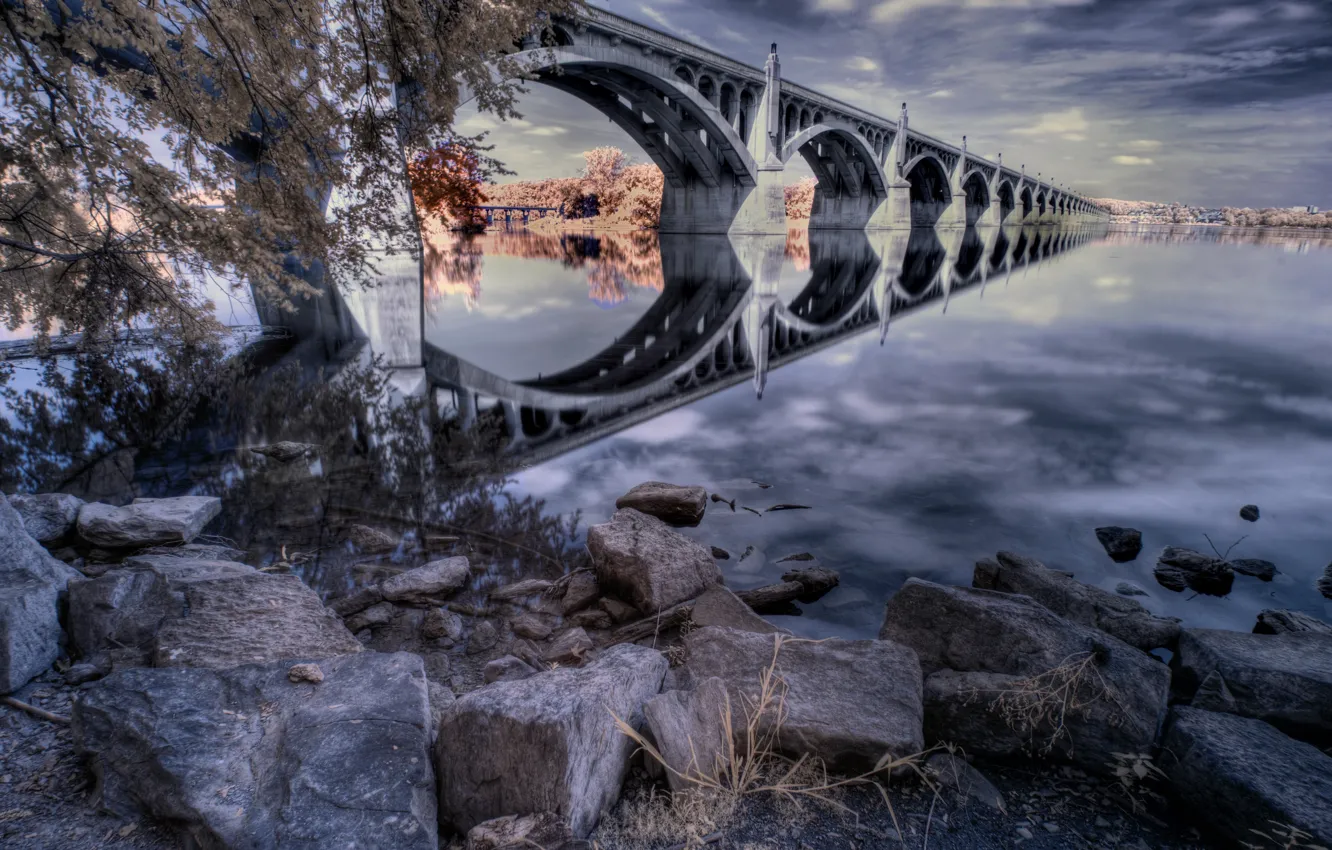 Фото обои Pennsylvania, Borough of Wrightsville, Wrightsville