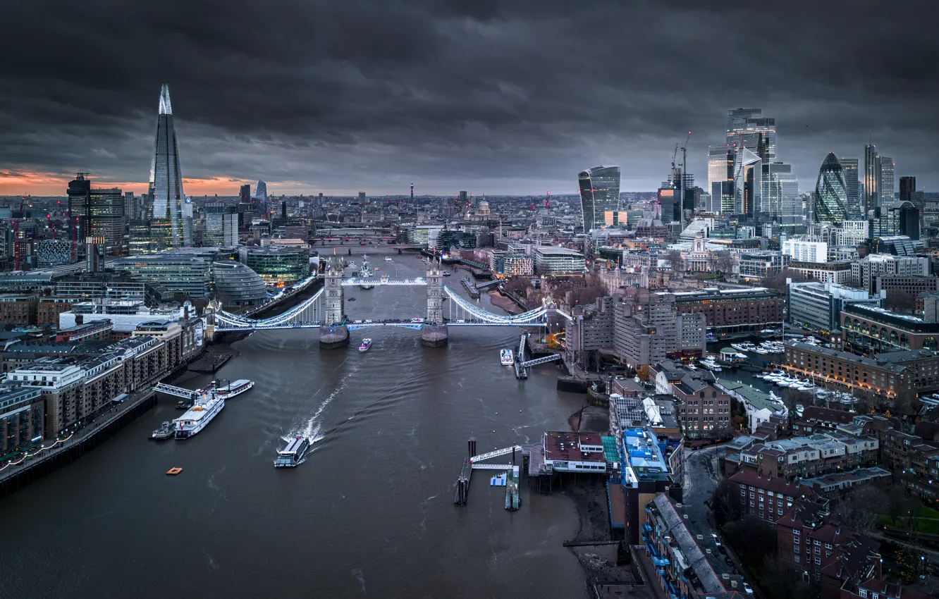 Фото обои город, London, England