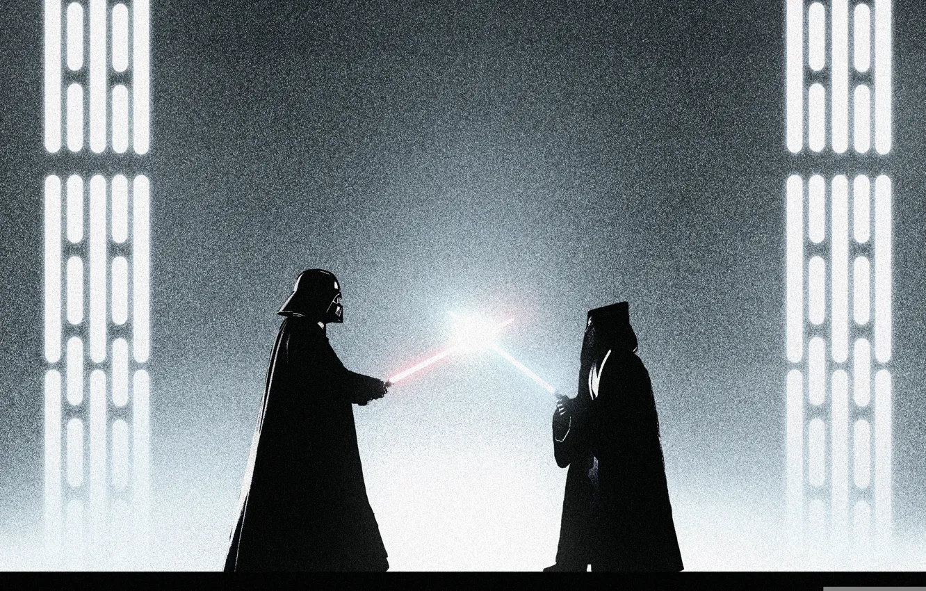 Фото обои star wars, Darth Vader, lightsaber, jedi, sith, Obi-Wan Kenobi, Star Wars: Episode IV A New …