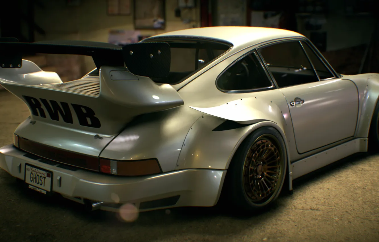 Фото обои Porsche, nfs, 2015, нфс, 930, Need for Speed 2015, this autumn, RWB Porsche Stella Artois