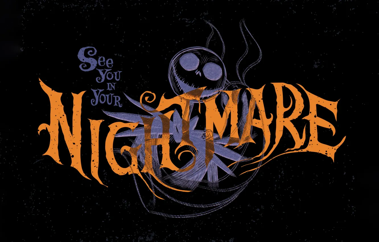 Фото обои Halloween, Nightmare, Scary, Halloween Terror, Dark background, Celebrations, Halloween night