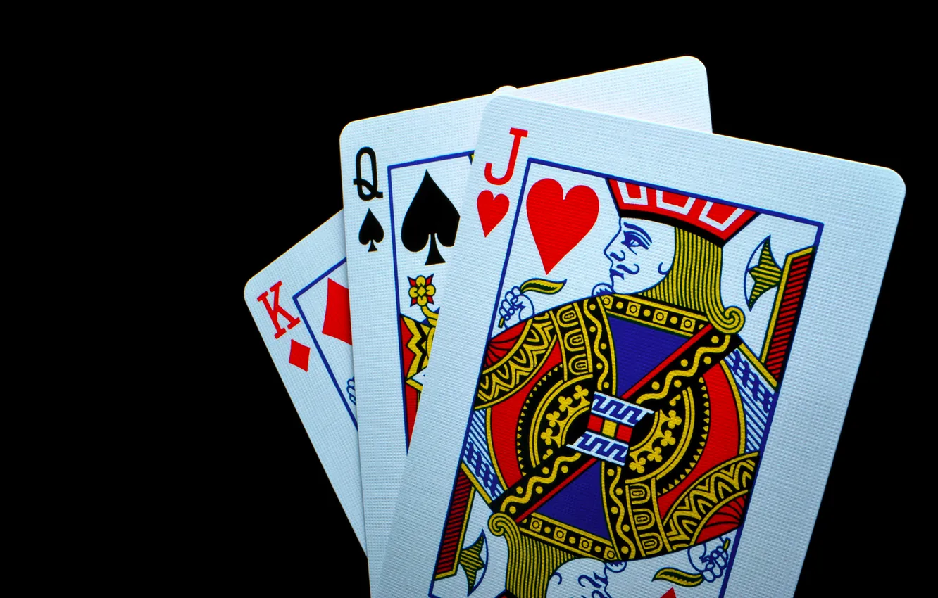 Фото обои black, black background, card