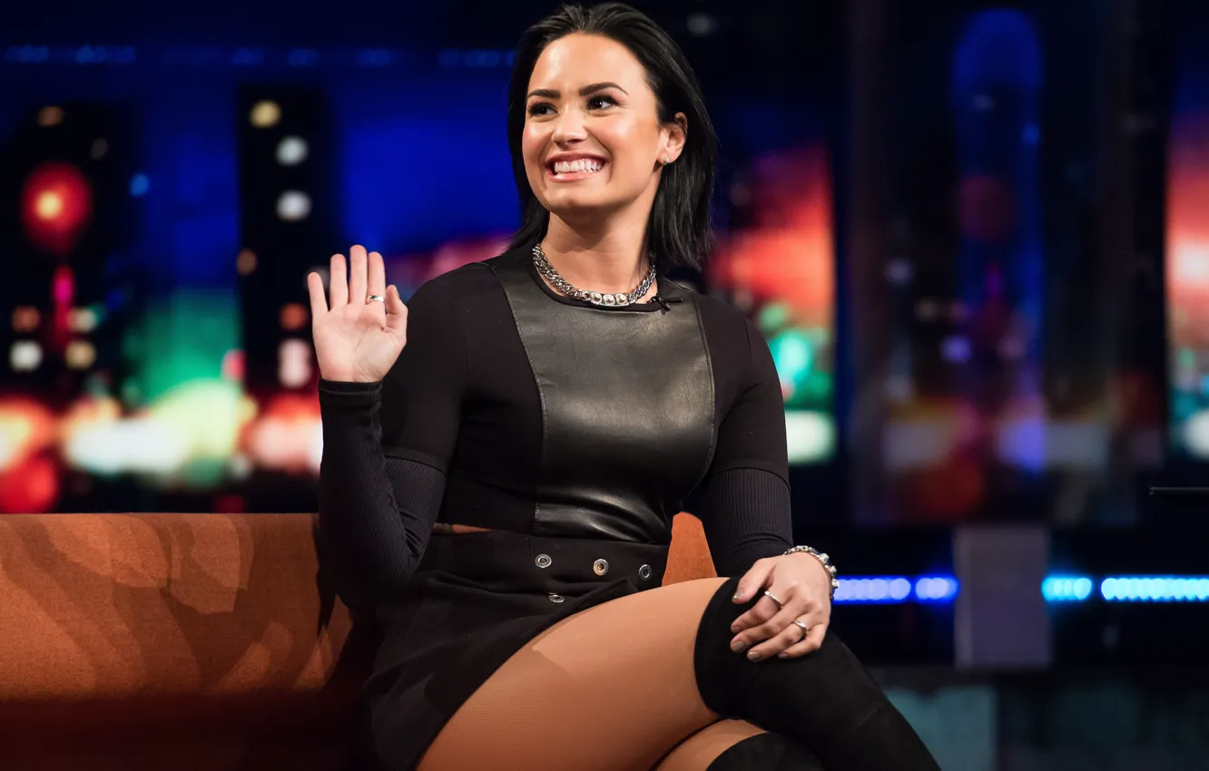 Фото обои улыбка, актриса, певица, Деми Ловато, Demi Lovato