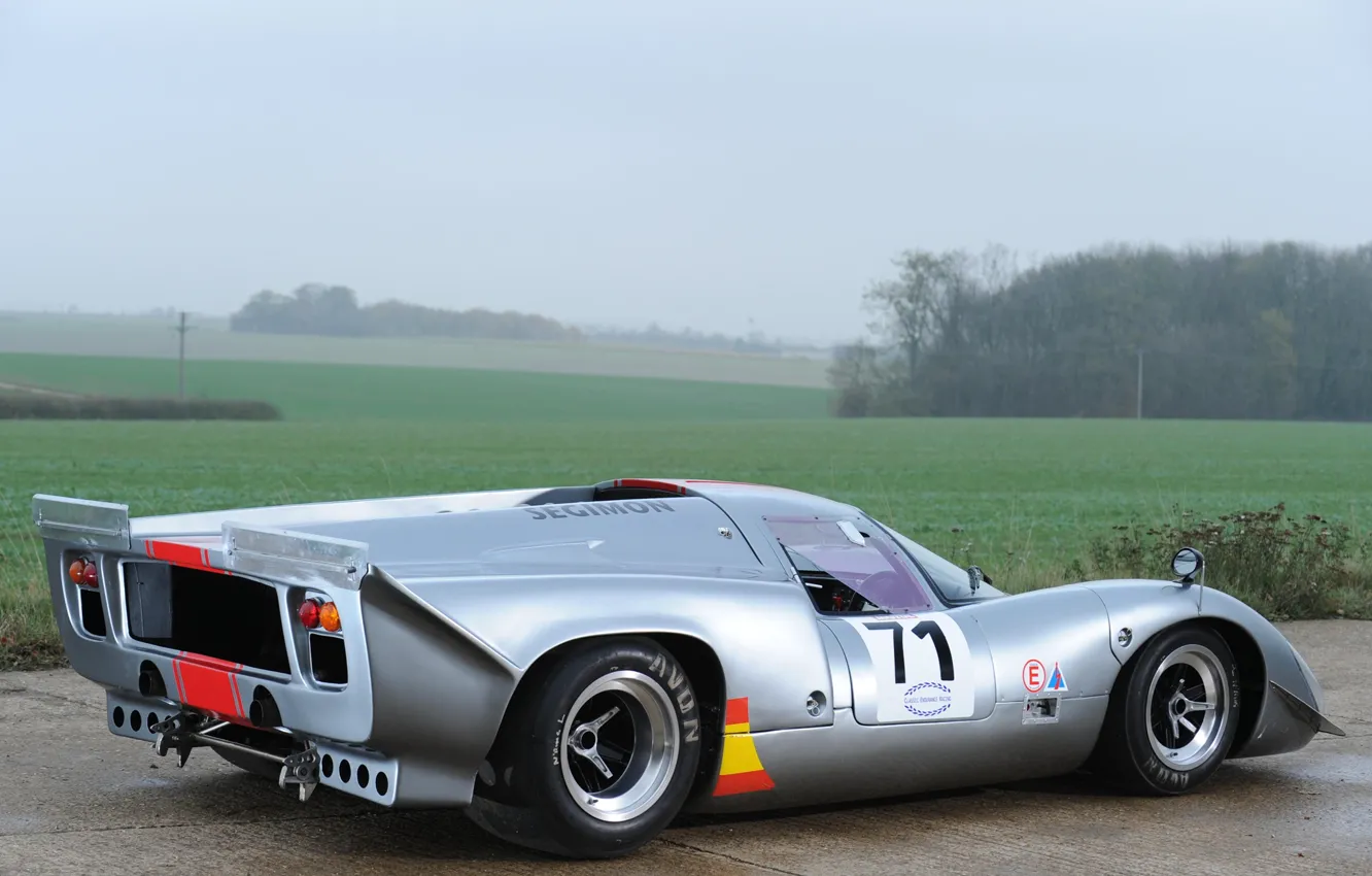 Фото обои Lola, спортивный автомобиль, Лола, 1969-1970, Lola Cars, T70GT, Lola T70GT