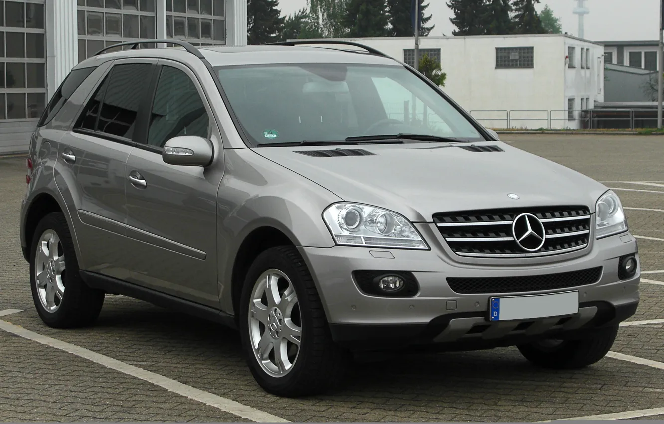 Фото обои Mercedes-Benz, CDI, 4MATIC, ML320, (W164)