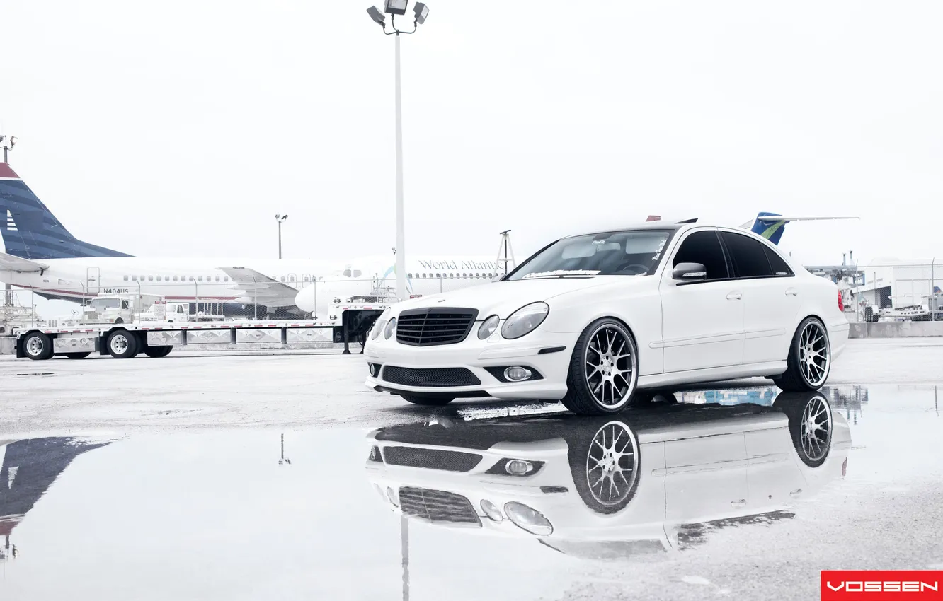 Фото обои тюнинг, vossen, Mercedes Benz E Class