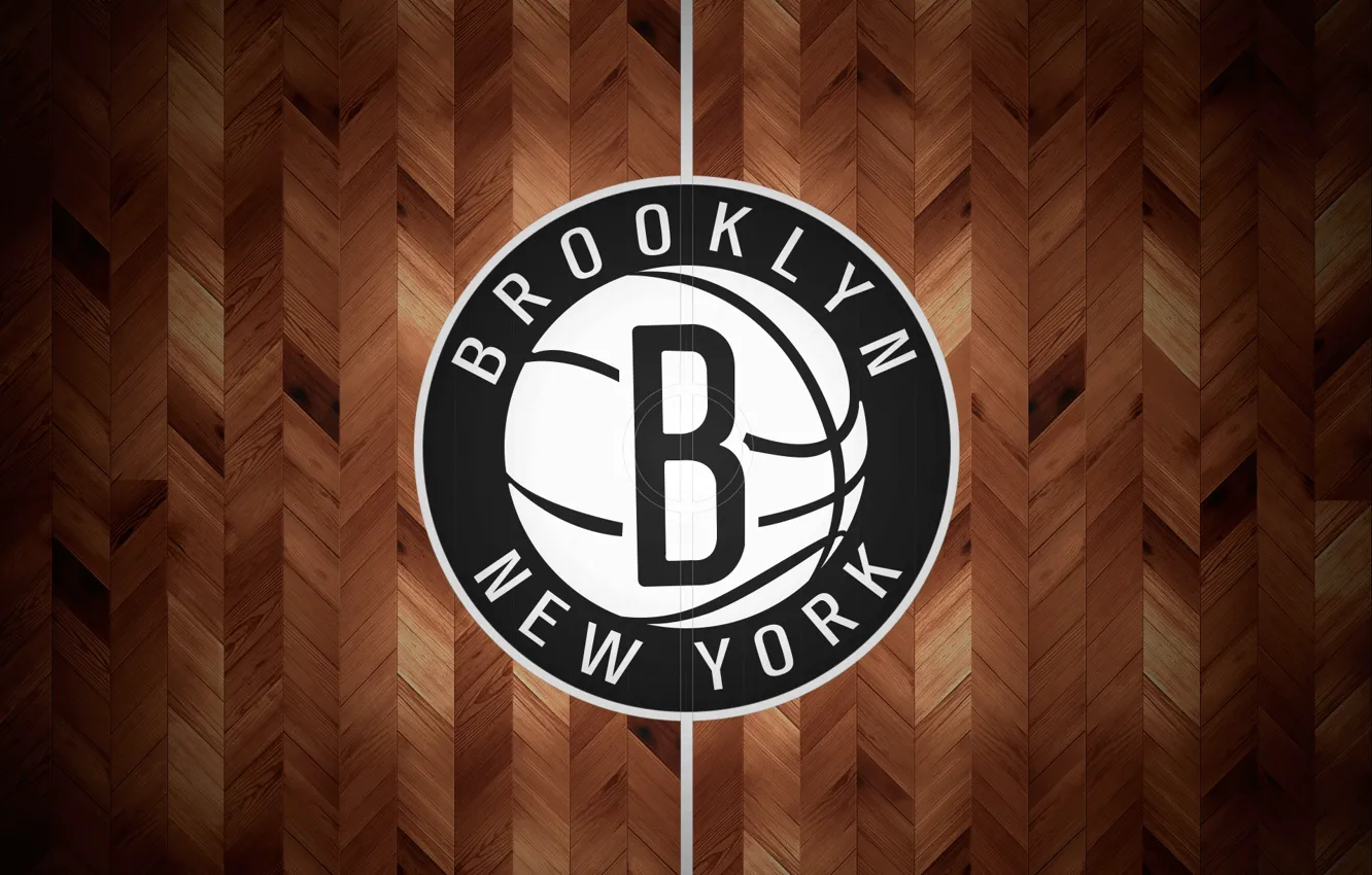 Фото обои Спорт, Лого, Баскетбол, NBA, Brooklyn Nets, Бруклин Нетс