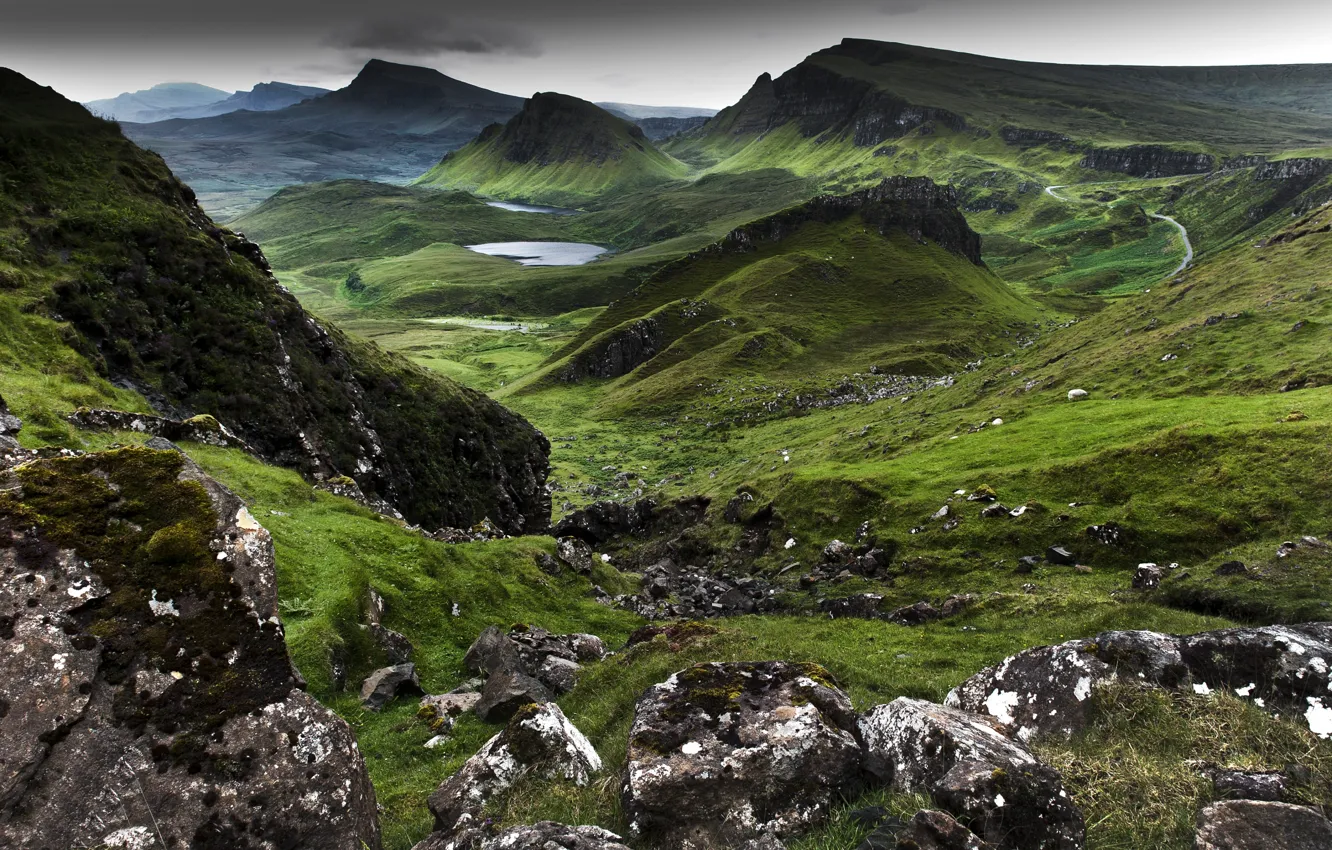 Фото обои Шотландия, Scotland, Isle Of Skye