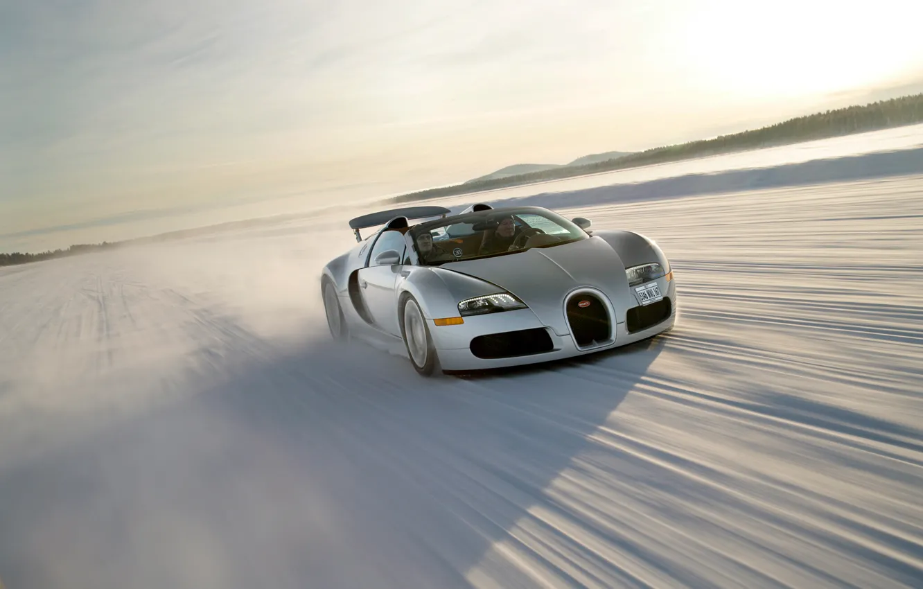 Фото обои Roadster, 2008, Bugatti, Veyron, бугатти, вейрон, Grand Sport, US-spec