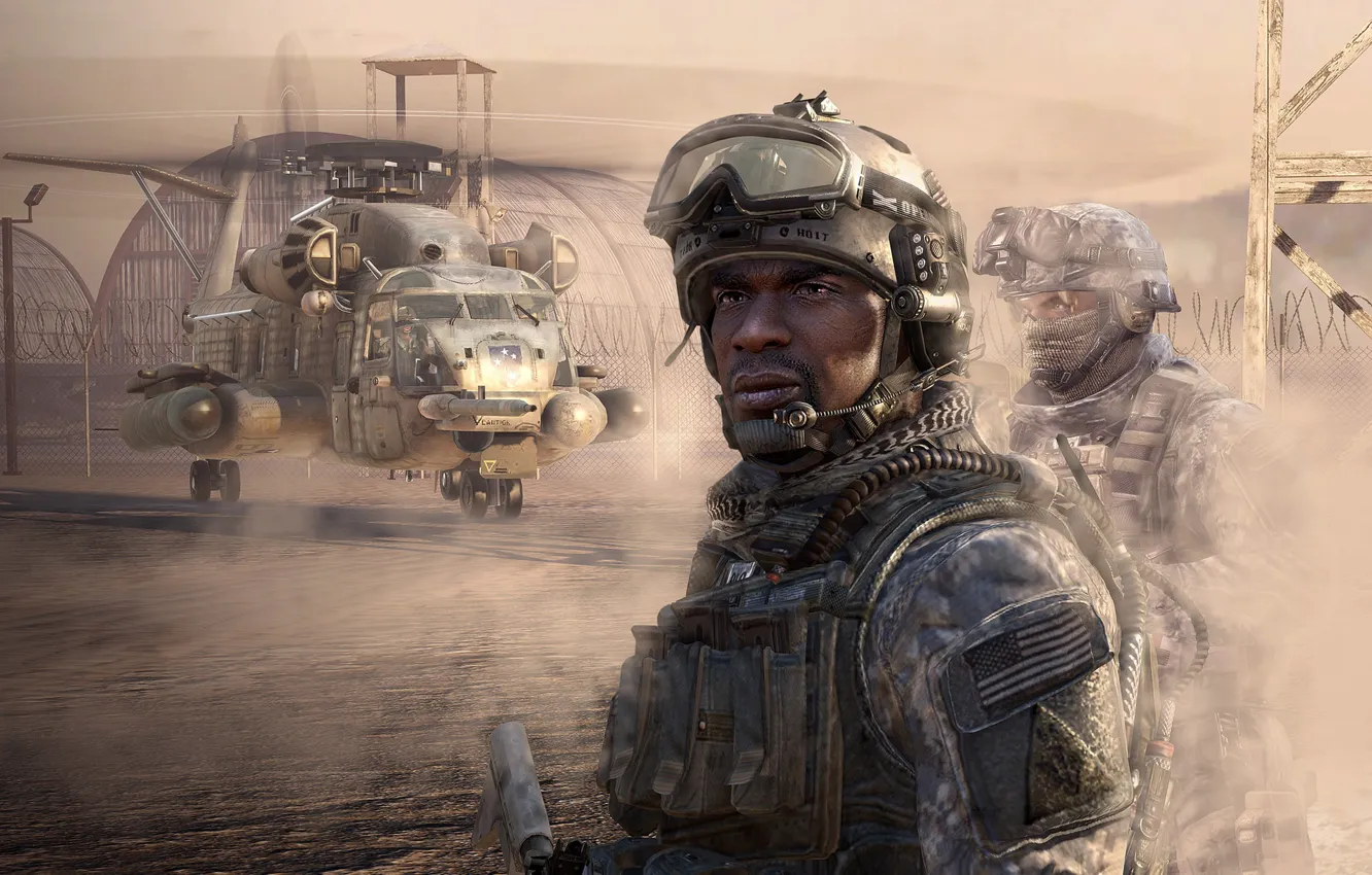 Фото обои Modern Warfare 2, Games, bleсk, Foley