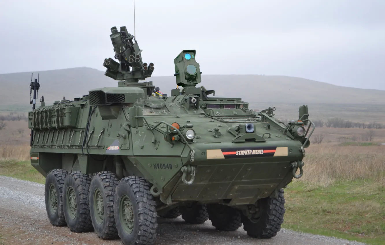 Фото обои weapon, Stryker, armored, military vehicle, armored vehicle, armed forces, military power, 047