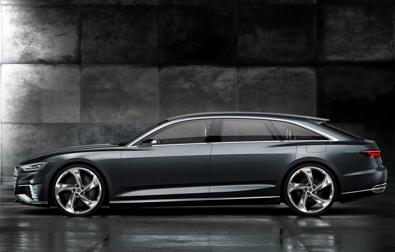 Фото обои Concept, Audi, универсал, в профиль, Avant, 2015, Prologue