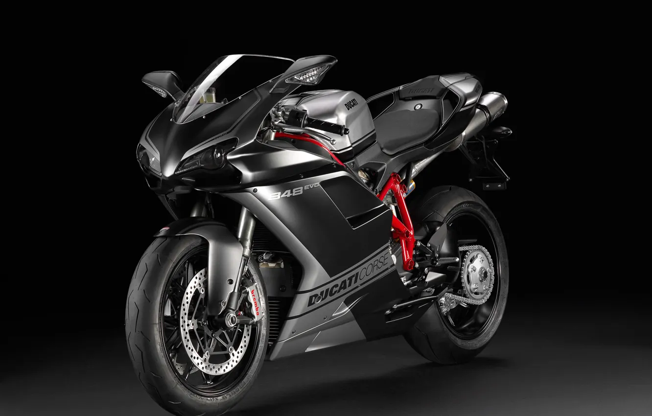 Фото обои Мотоцикл, Ducati, Sportbike