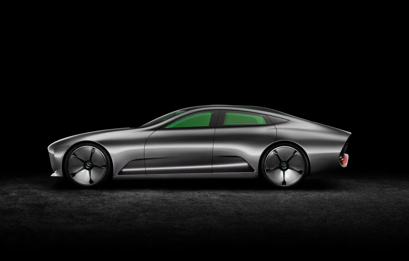 Фото обои Mercedes-Benz, в профиль, 2015, Intelligent Aerodynamic Automobile, Concept IAA