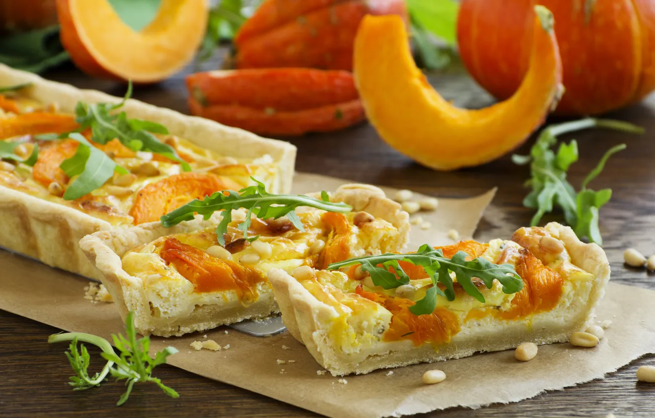 Фото обои еда, пирог, тыква, food, выпечка, cakes, pumpkin, pie