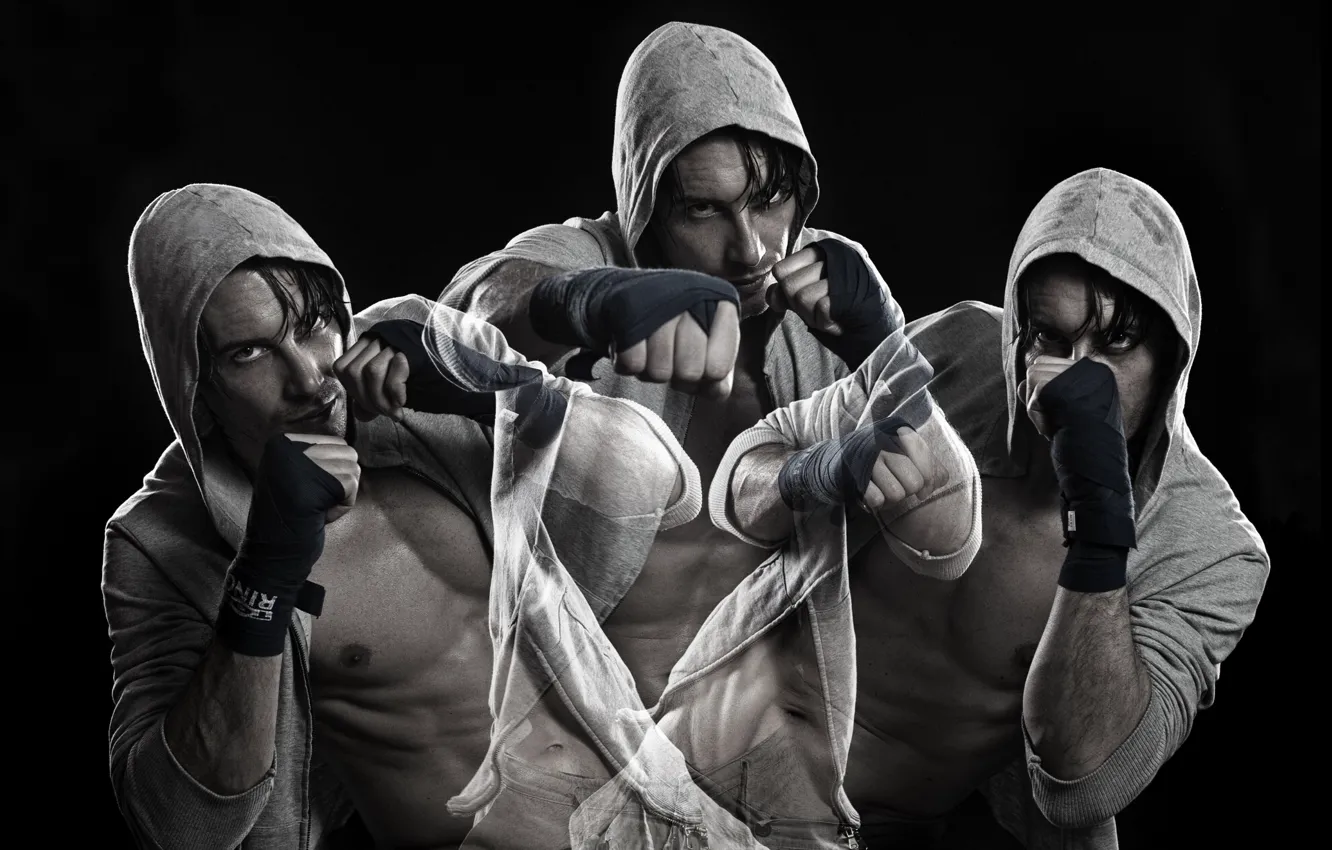 Фото обои фон, движение, мужчина