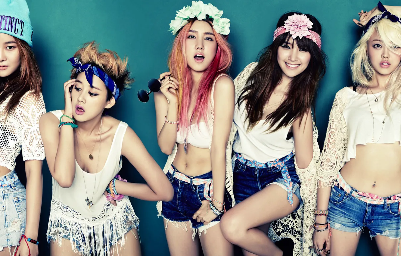 Фото обои музыка, девушки, азиатки, Южная Корея, K-Pop, Spica