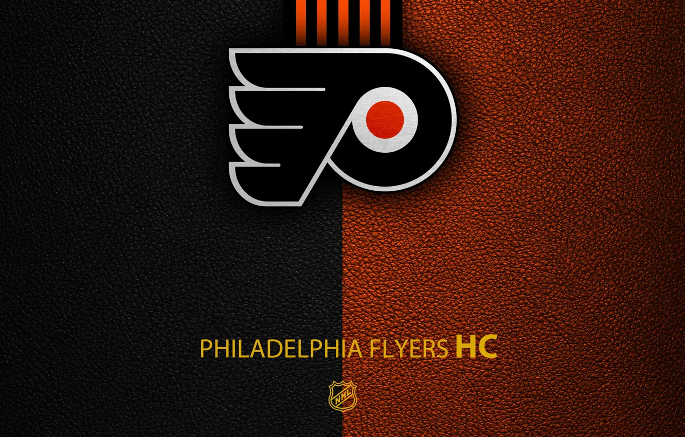 Фото обои wallpaper, sport, logo, NHL, hockey, Philadelphia Flyers