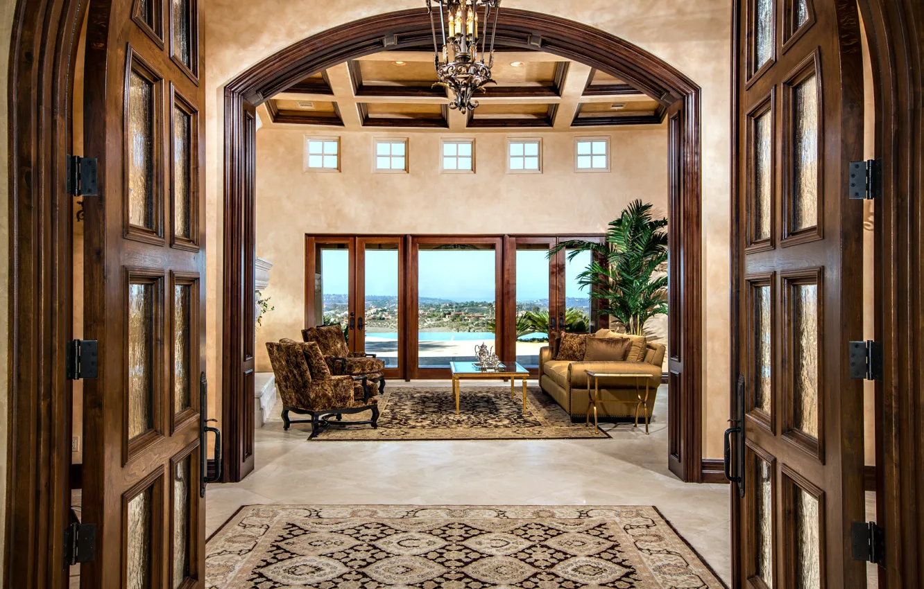 Фото обои дизайн, стиль, вилла, интерьер, гостиная