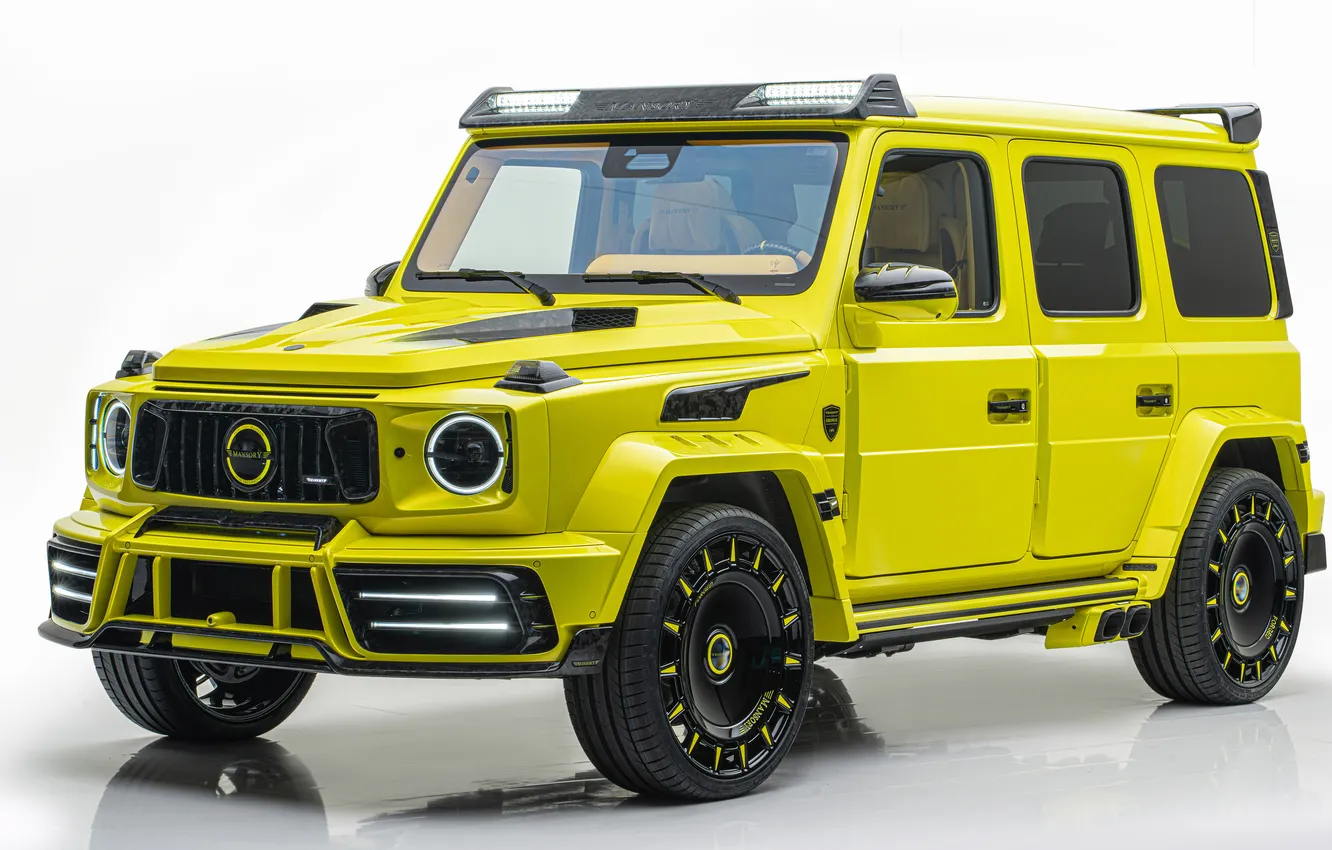 Фото обои Mercedes-Benz, Front, AMG, Mansory, G63, Limited Edition, Вид Сбоку, Gronos