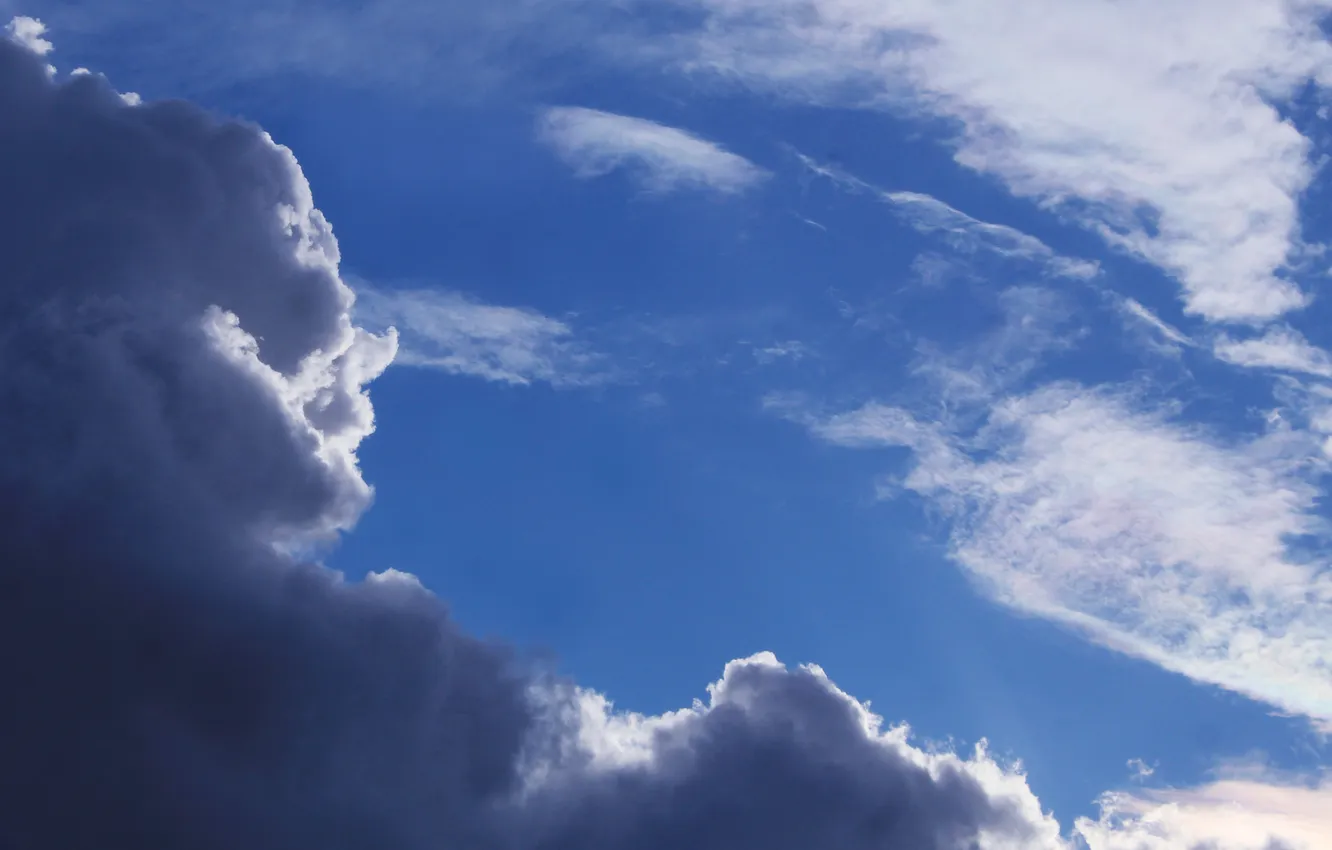 Фото обои sky, blue, cloud